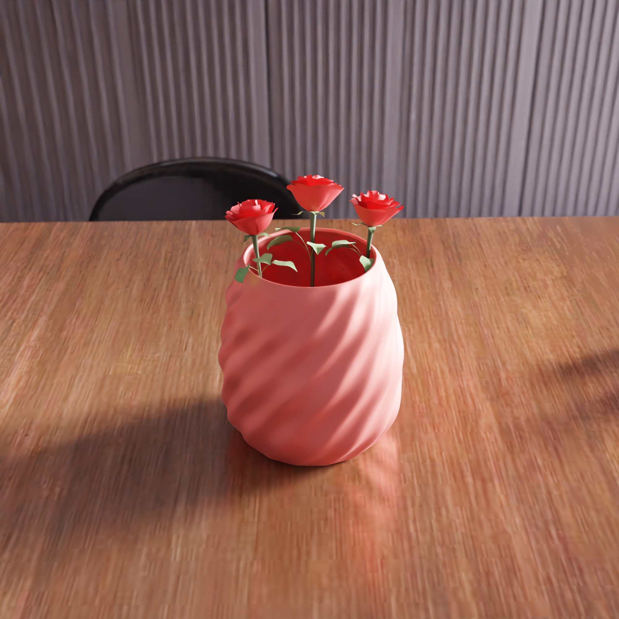 Smooth Vase - 010 3D print model_4