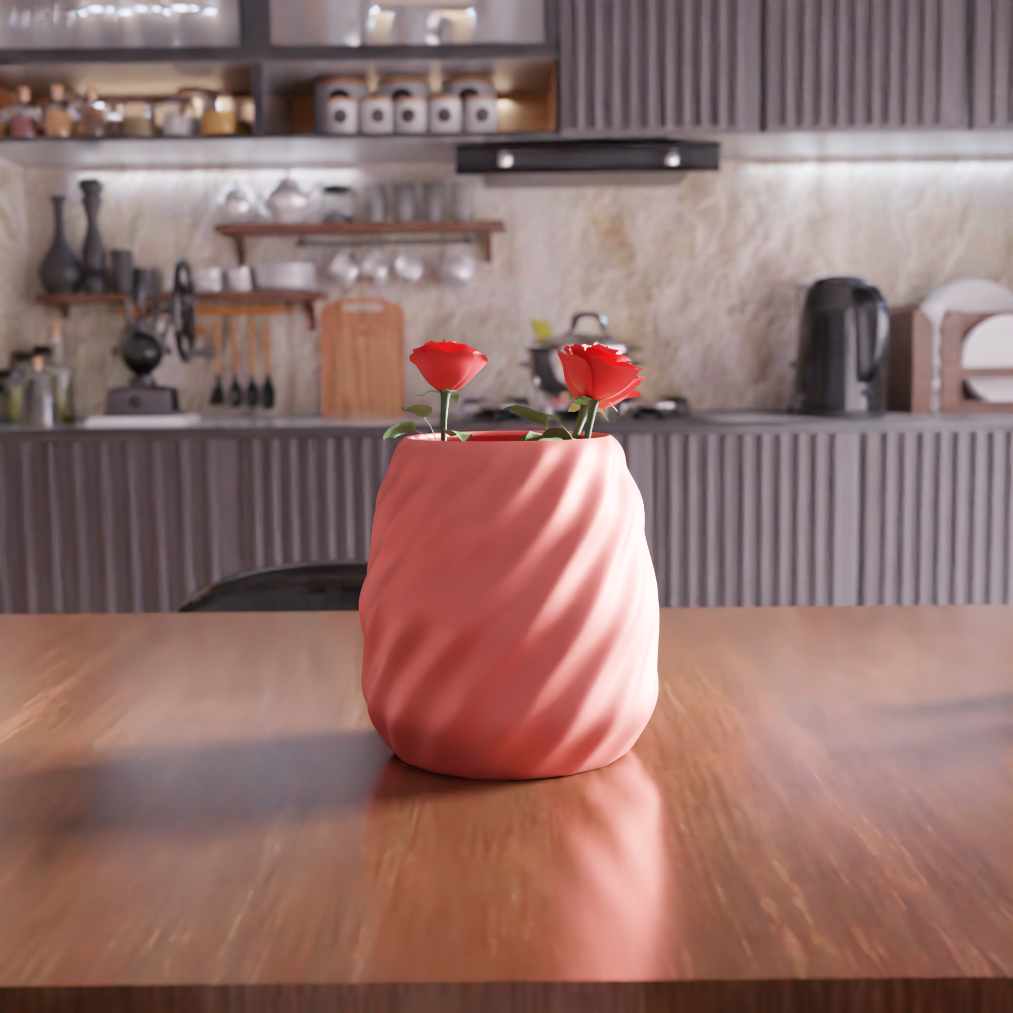 Smooth Vase - 010 3D print model_5