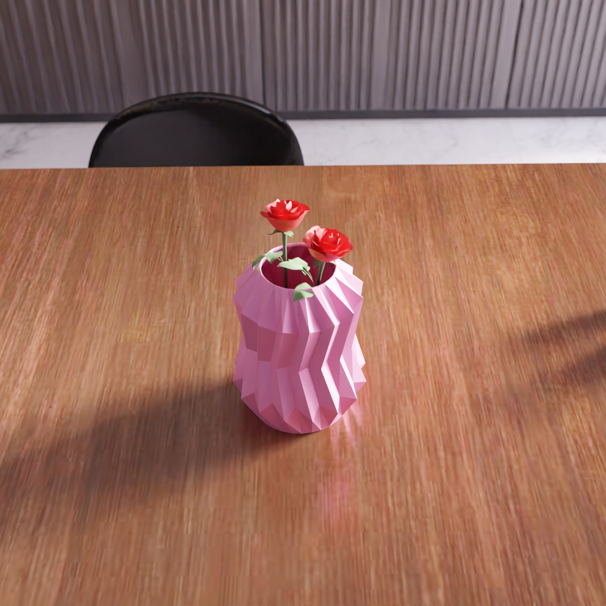 Sharp Vase - 009 3D print model_3