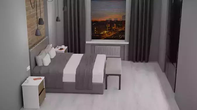 Bedroom Furniture Pack 3D model