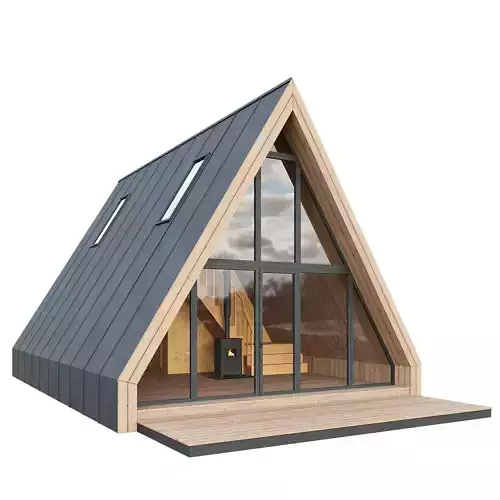 A-frame house 02
