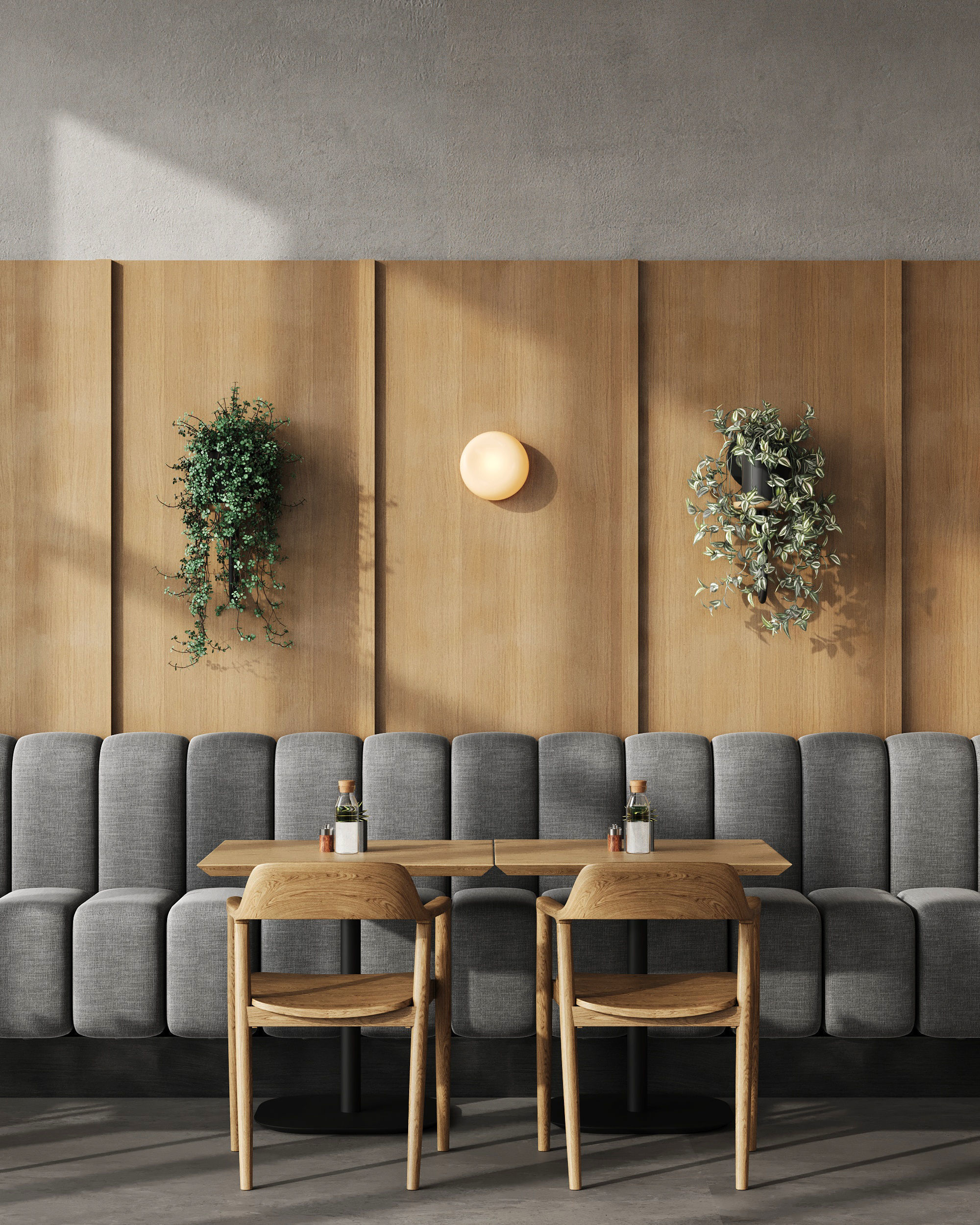 Concept for Cafeteria STATUS Scene Low-poly 3D model_3