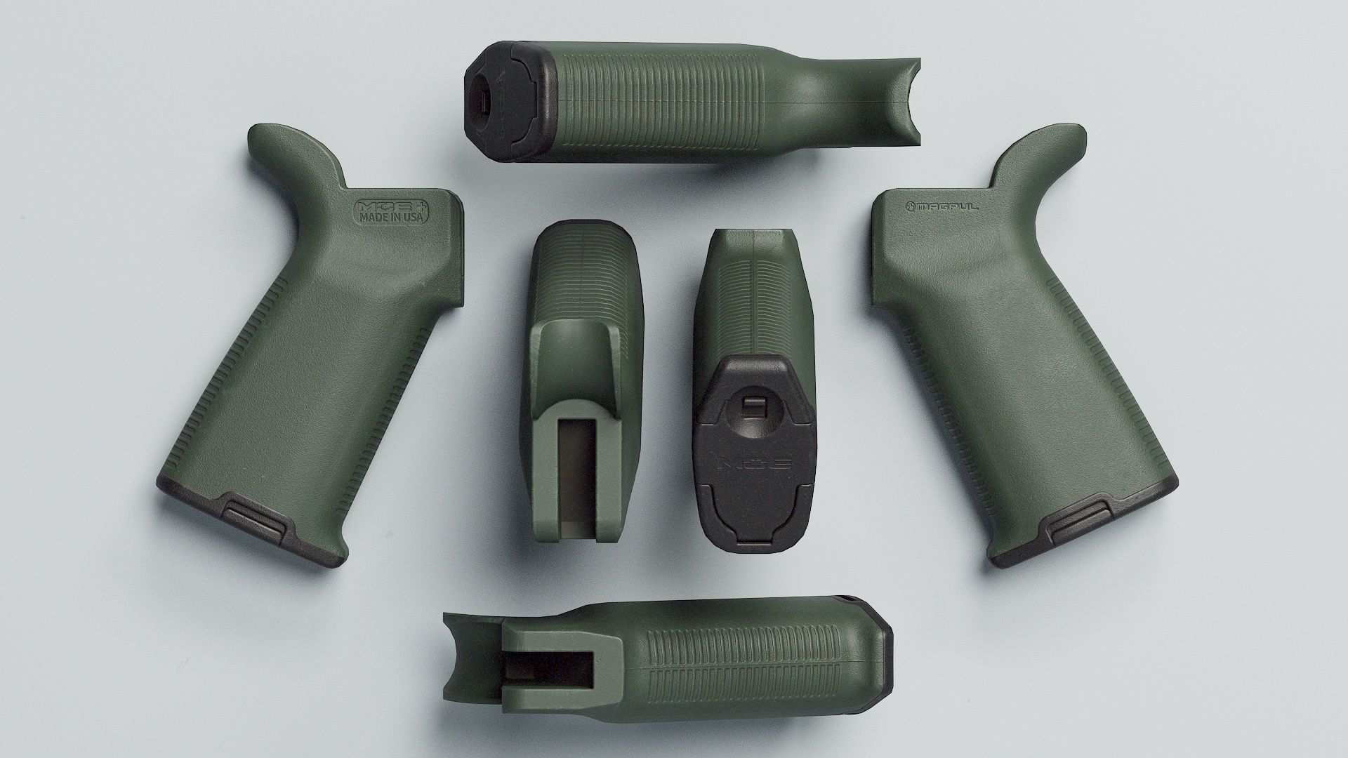 MOE Plus Grip - Replica Low-poly 3D model_8