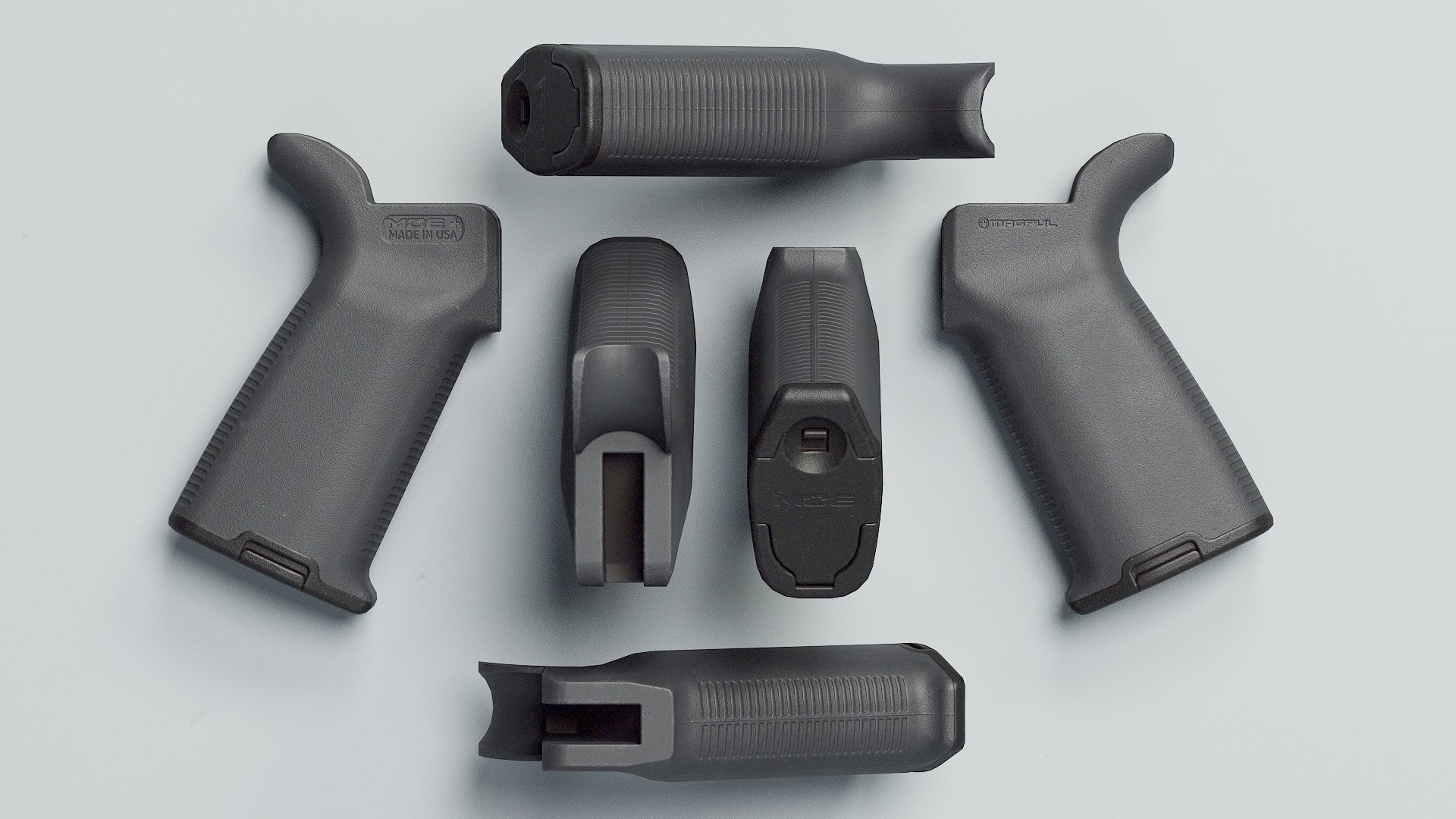 MOE Plus Grip - Replica Low-poly 3D model_9