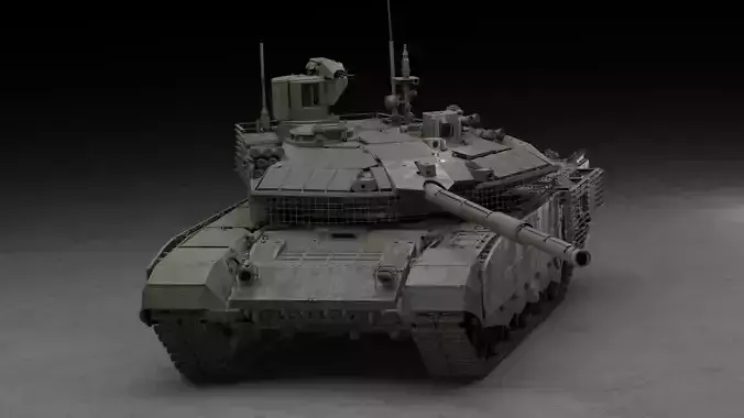 Tank T-90M 3D model