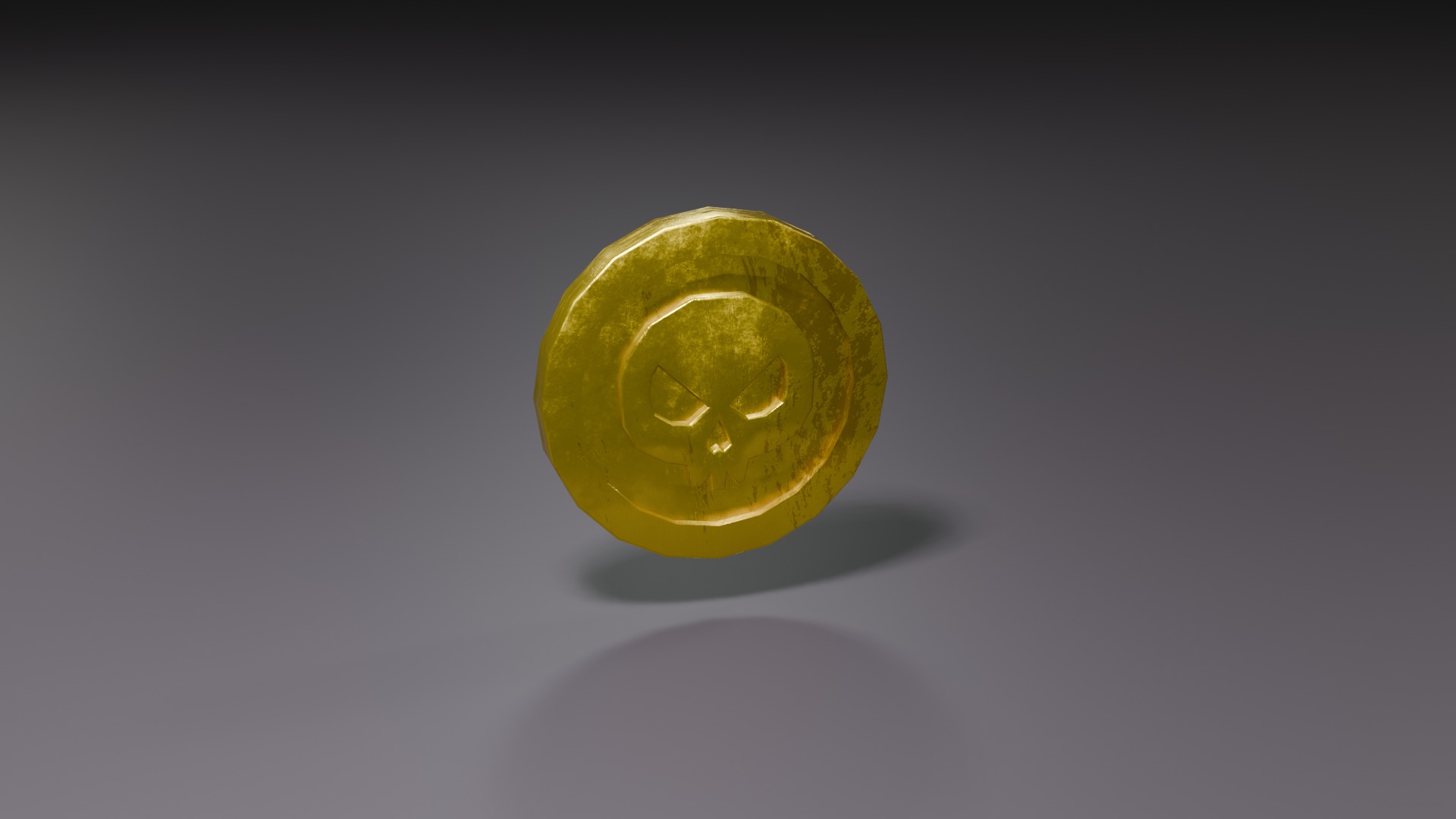 Treasure Chest  Low-poly 3D model_29