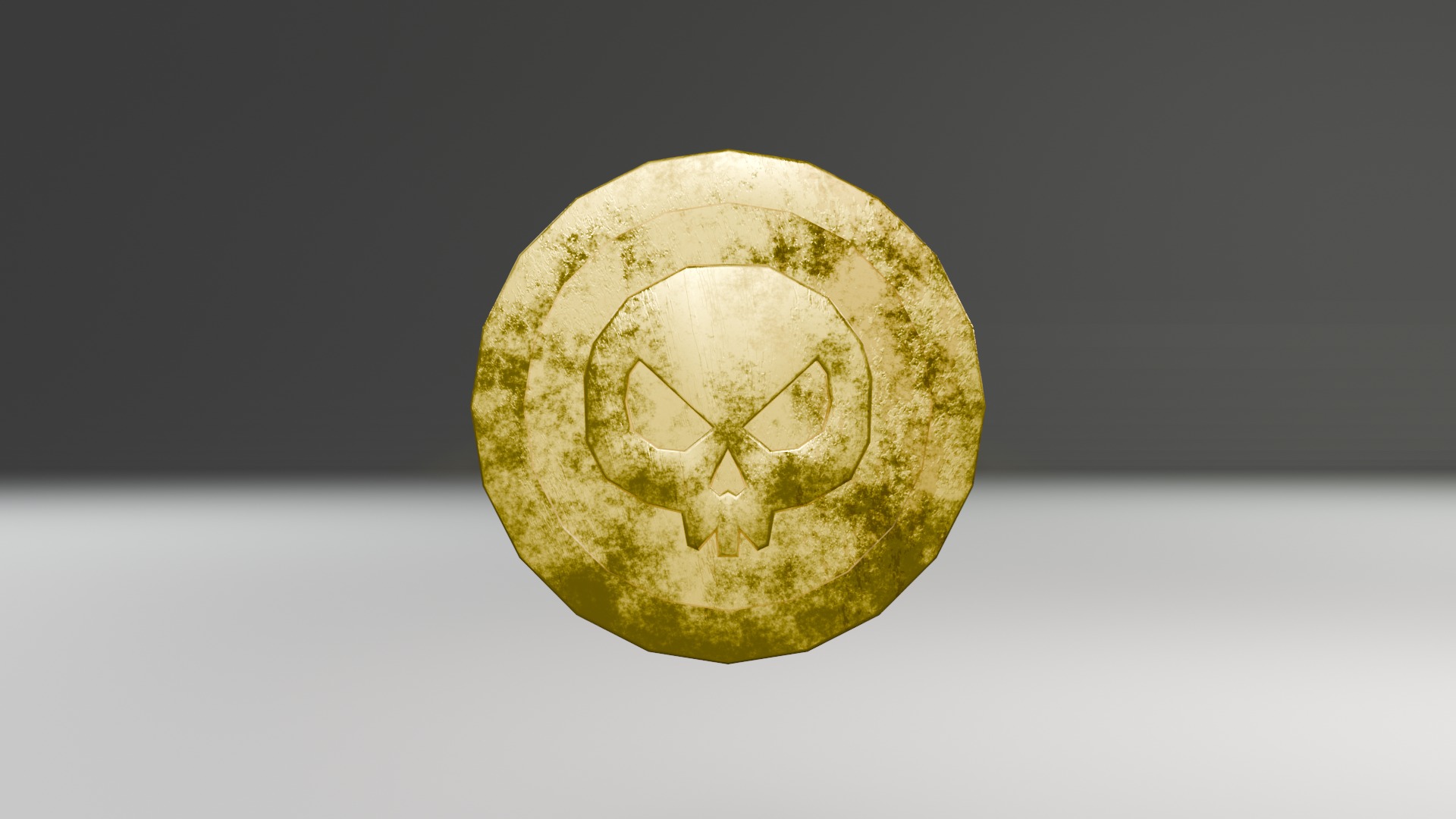 Treasure Chest  Low-poly 3D model_27