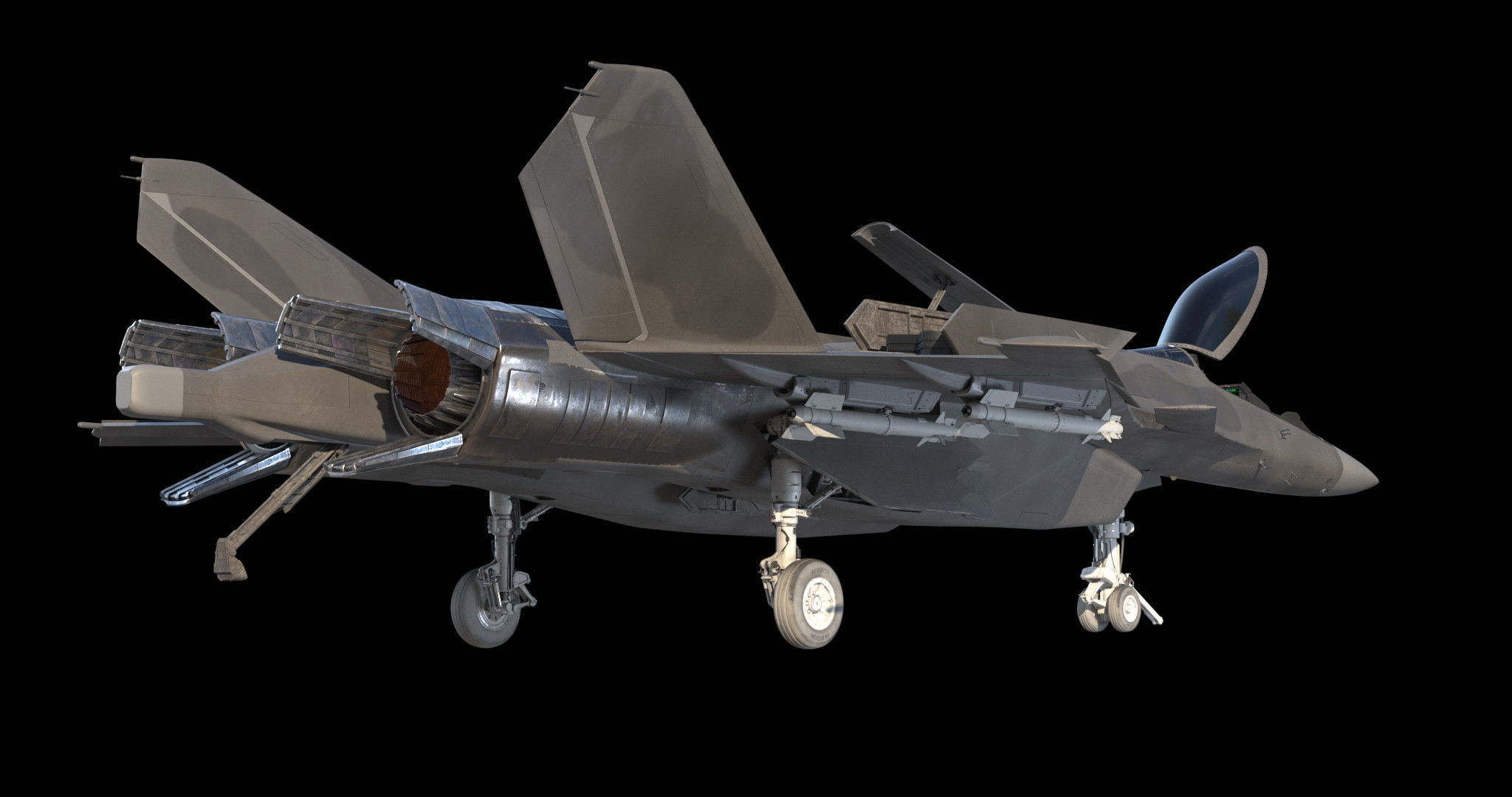CFA-44 Nosferatu 3D model_14