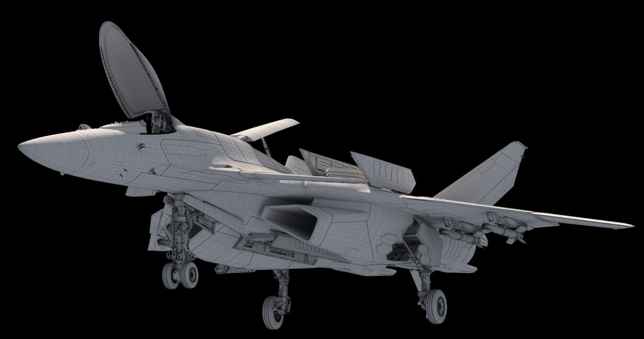 CFA-44 Nosferatu 3D model_37