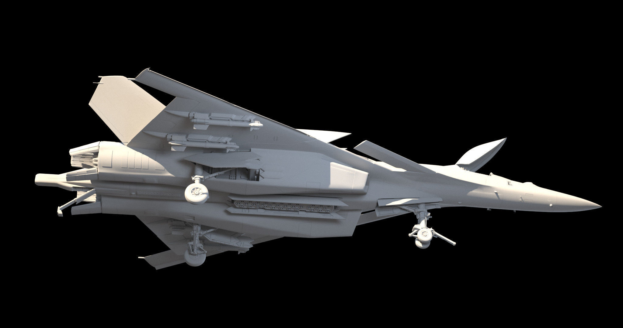 CFA-44 Nosferatu 3D model_22