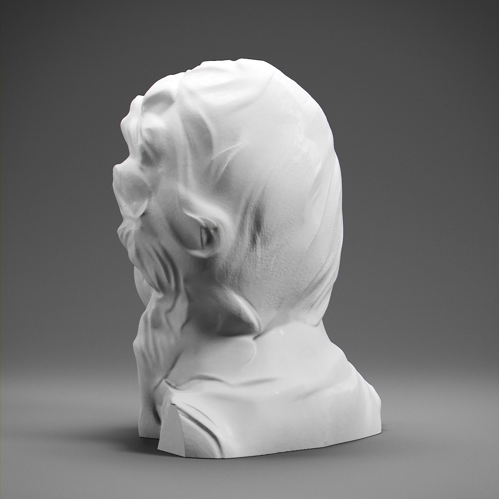 Emilie du Chatelet 3D print model_3