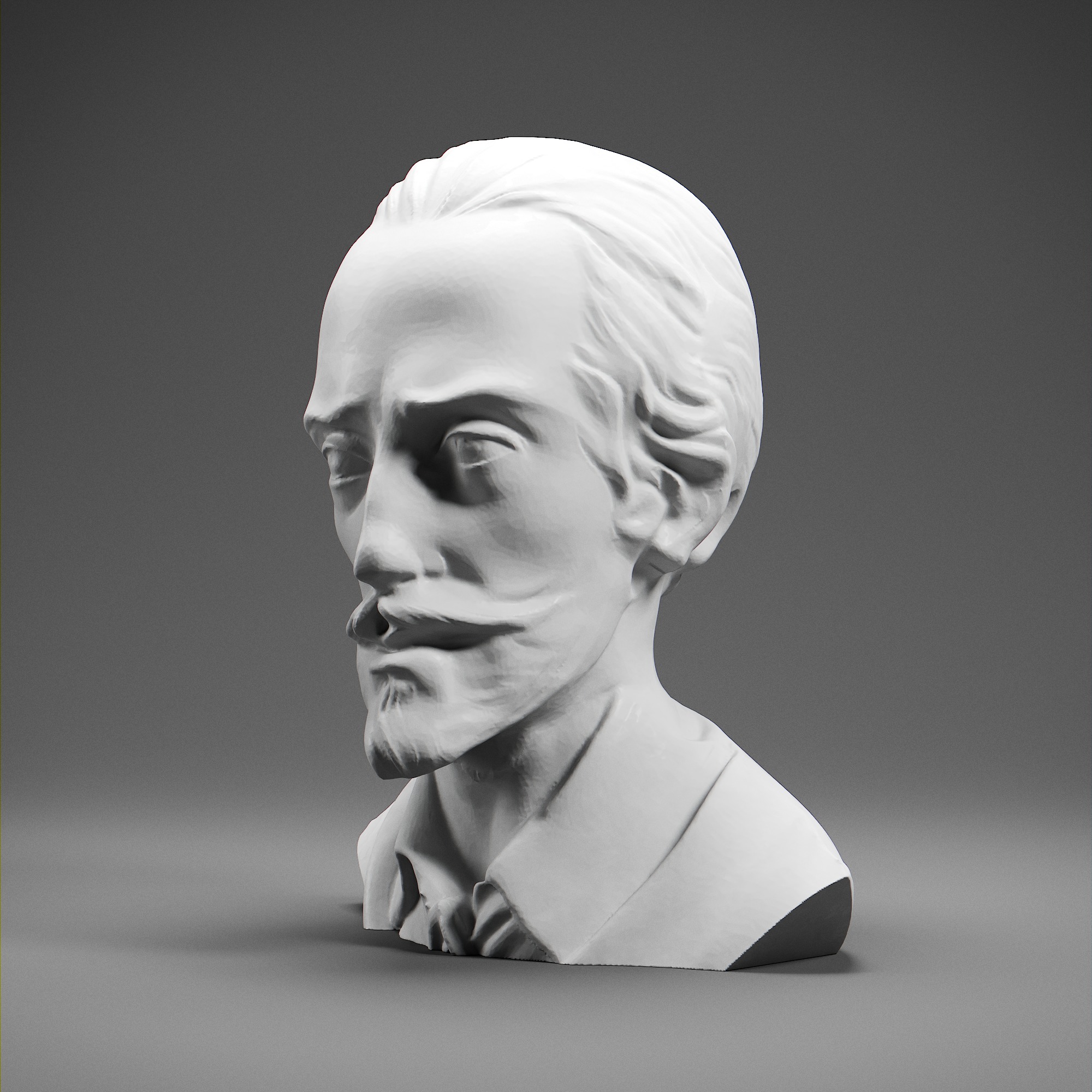 William Shakespeare 3D print model_1
