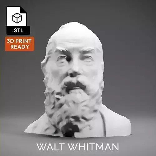 Walt Whitman 3D print model