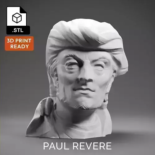 Paul Revere 3D print model