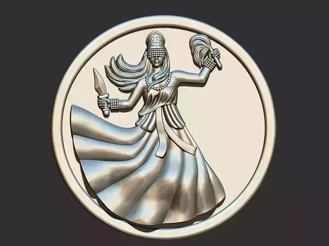 Iansa - Orixa - Medal 3D print model