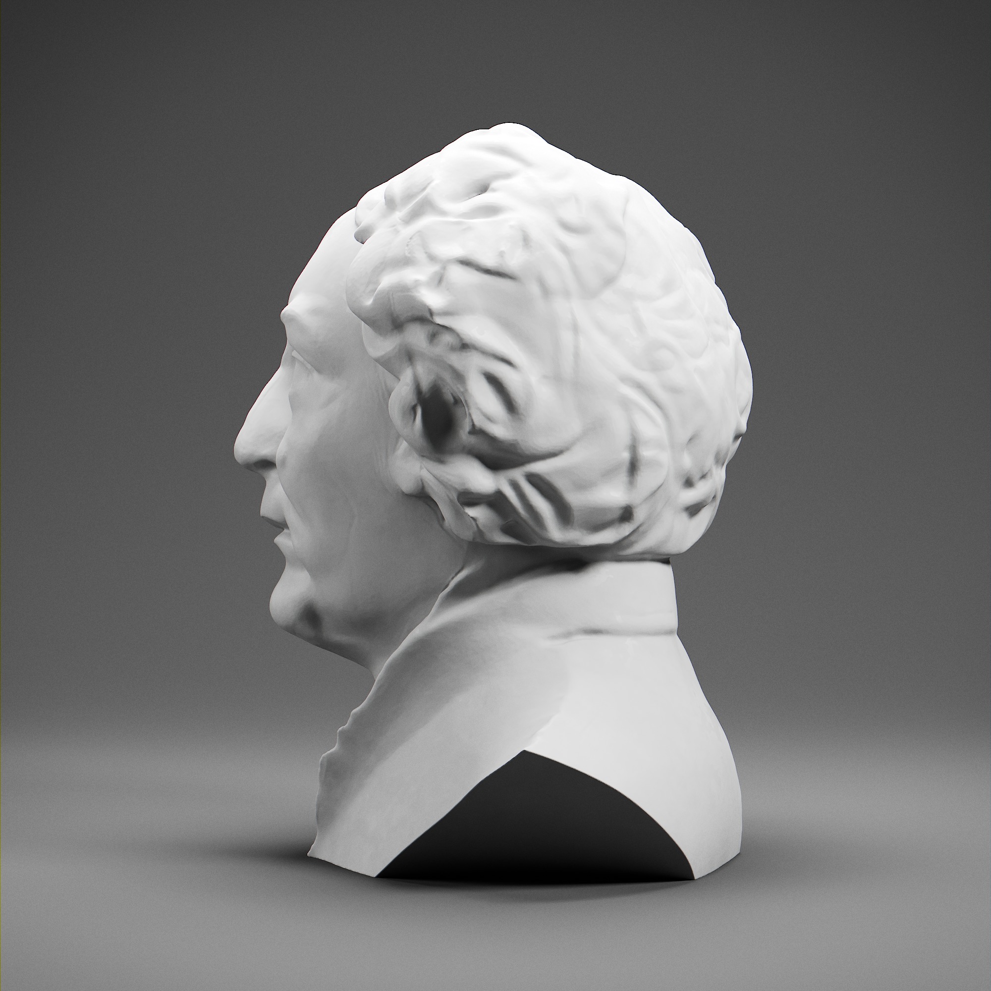 John Adams 3D print model_2