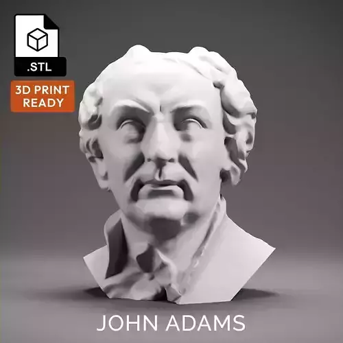 John Adams 3D print model