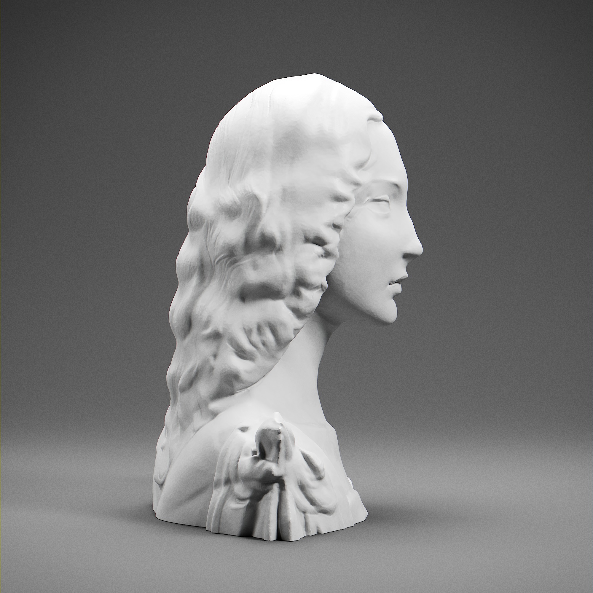Isabella dEste 3D print model_6