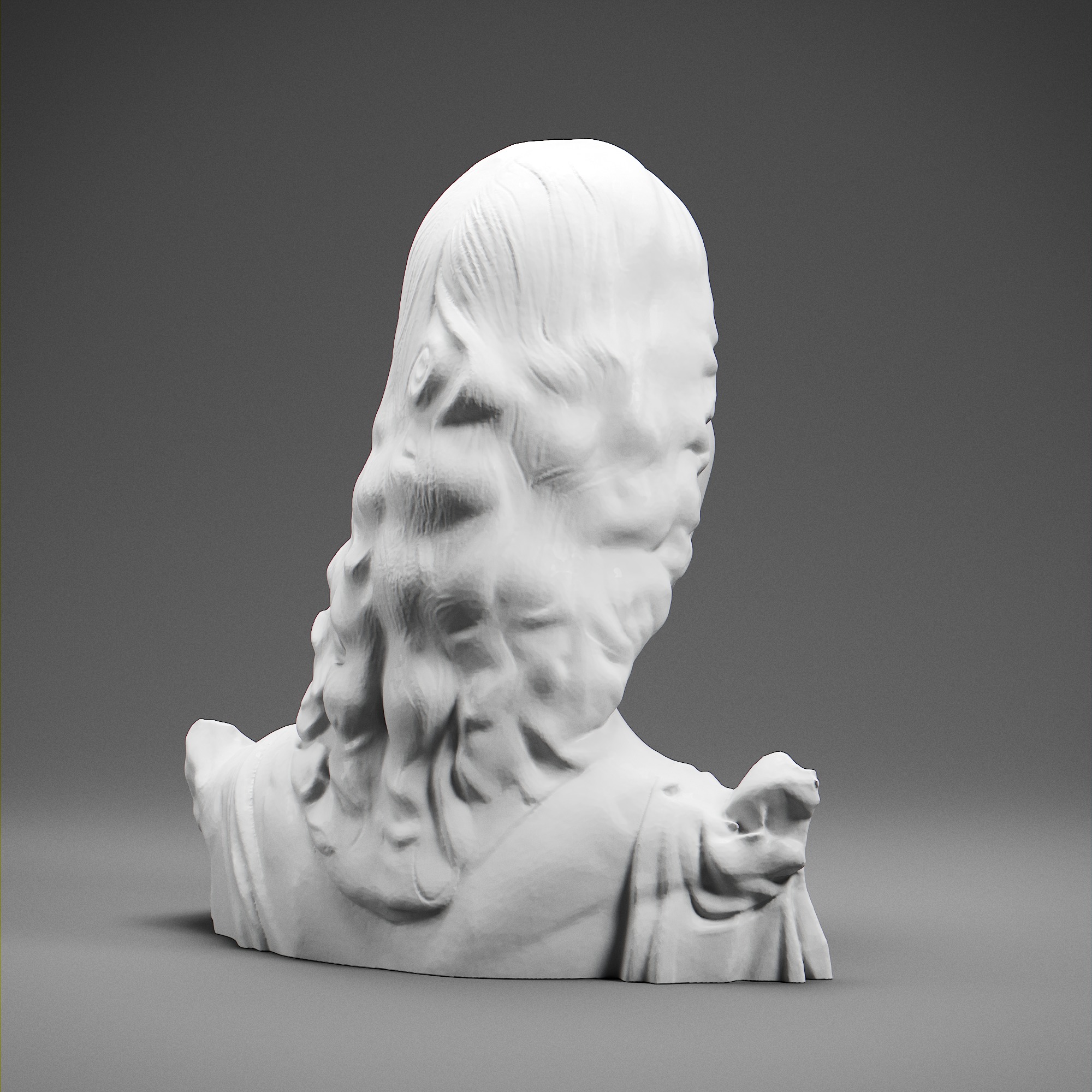 Isabella dEste 3D print model_5