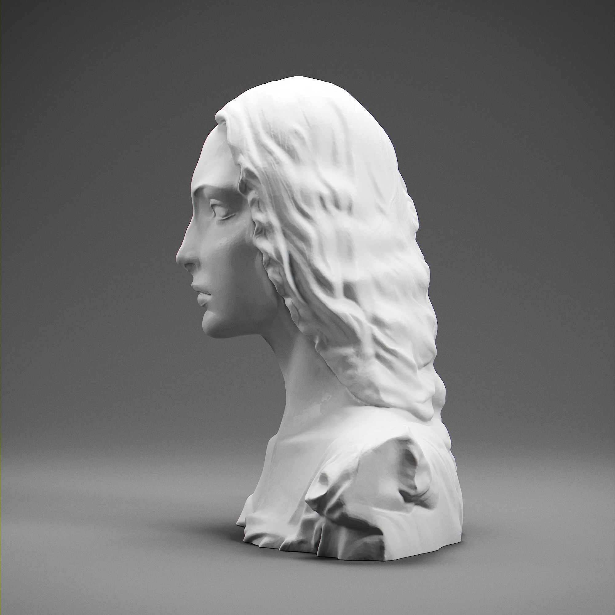 Isabella dEste 3D print model_2