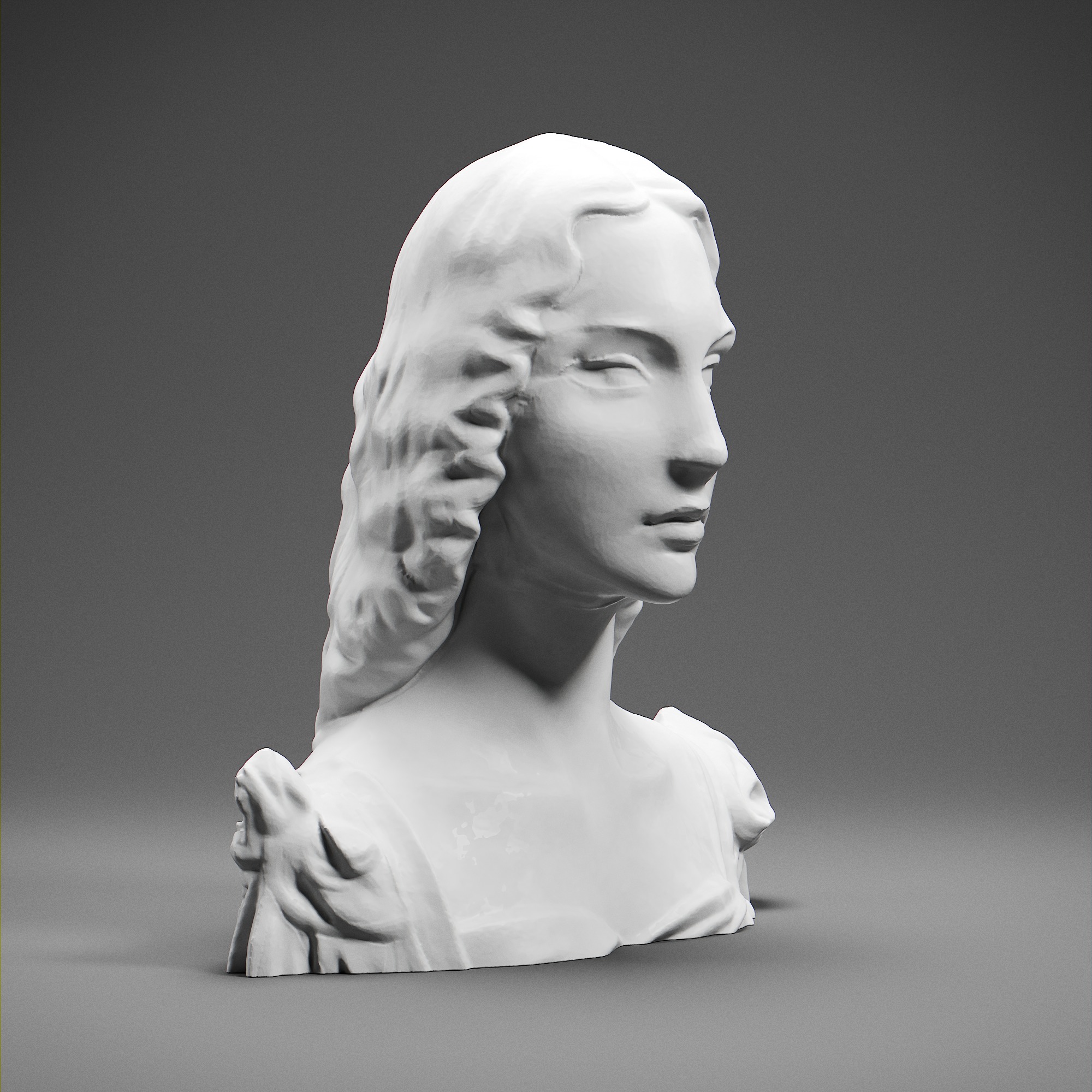 Isabella dEste 3D print model_7