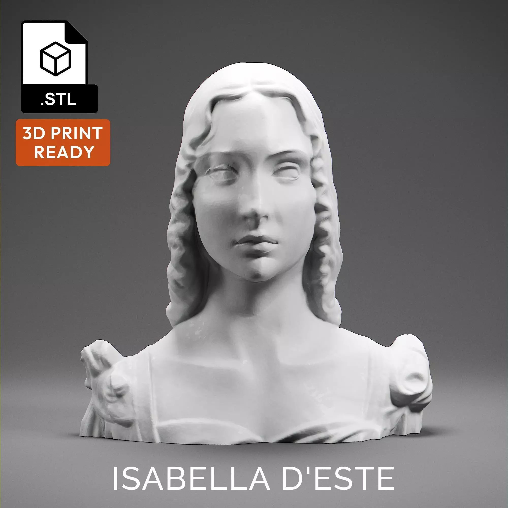 Isabella dEste 3D print model_0