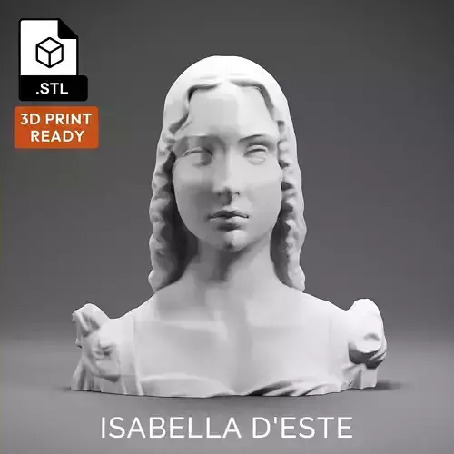 Isabella dEste 3D print model