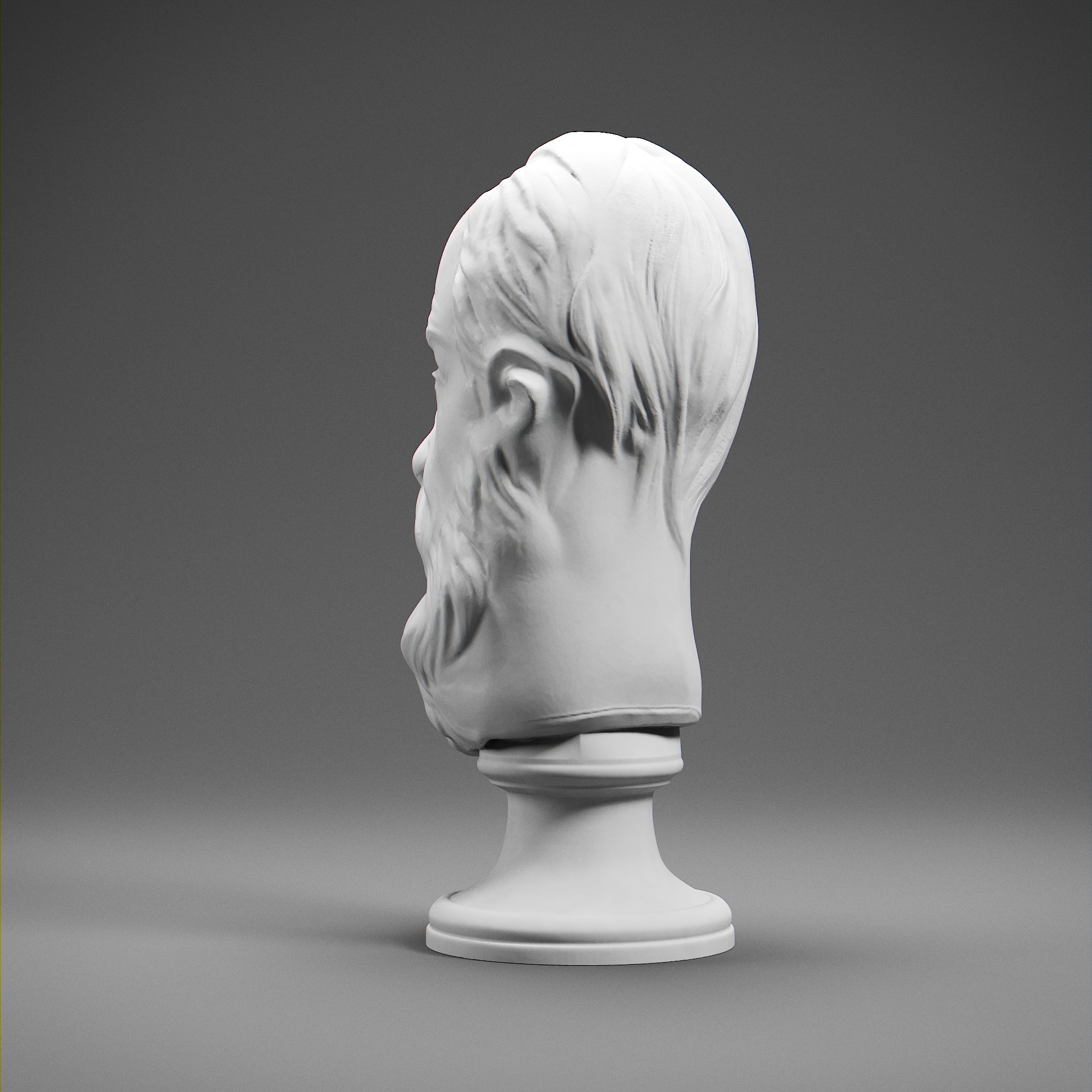 Galileo Galilei 3D print model_3