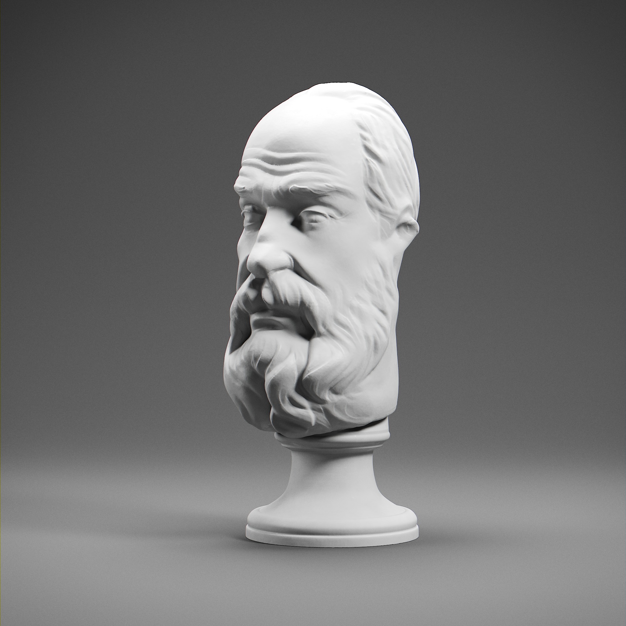 Galileo Galilei 3D print model_1
