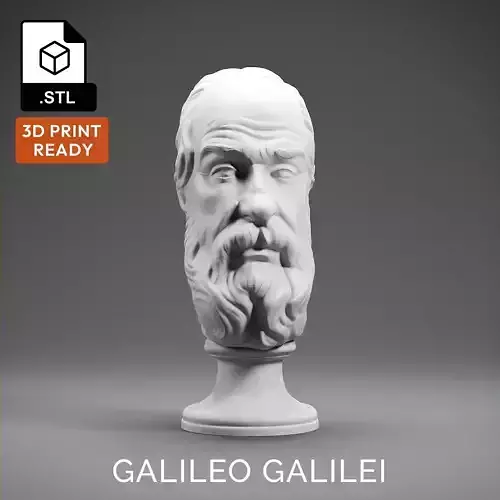 Galileo Galilei 3D print model