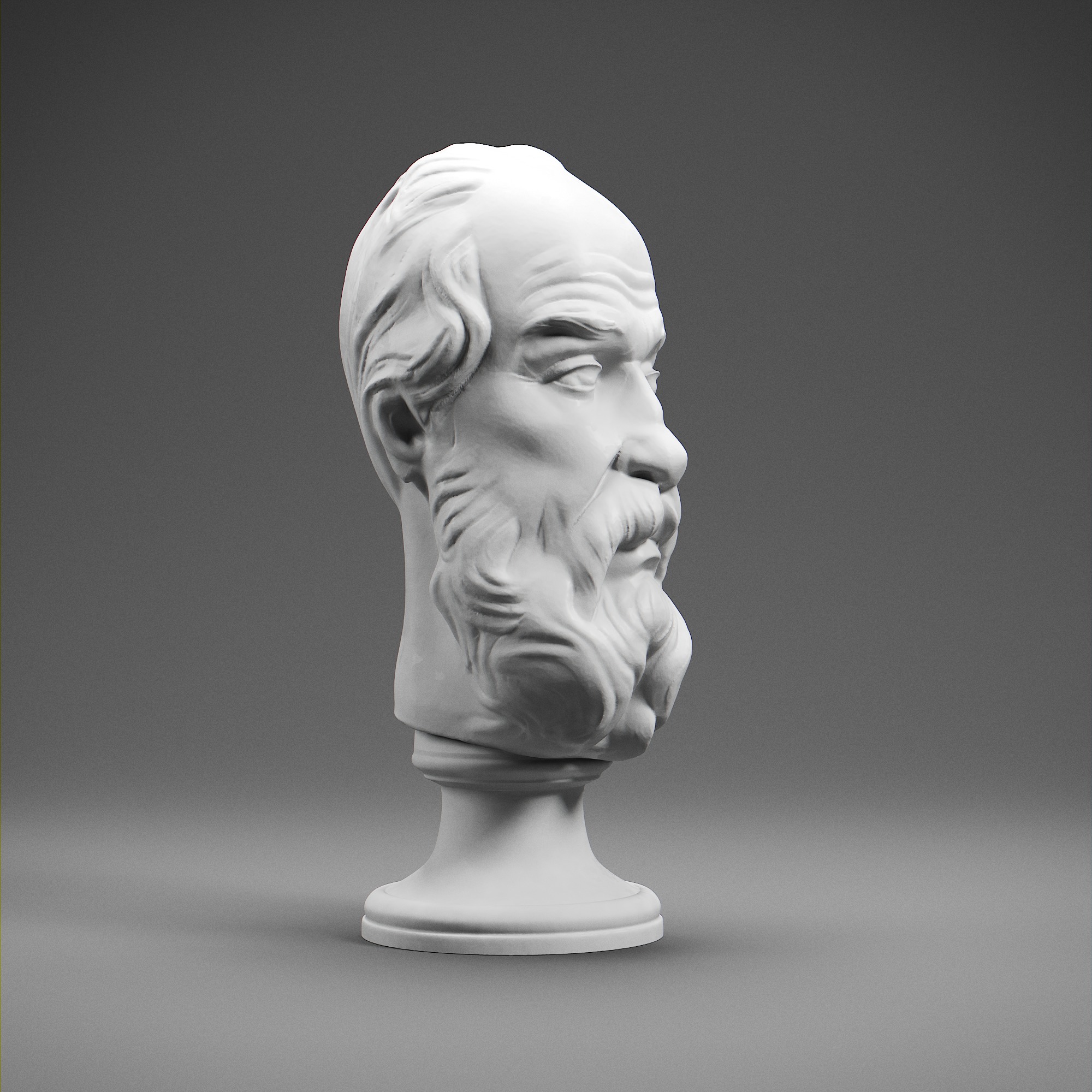 Galileo Galilei 3D print model_7