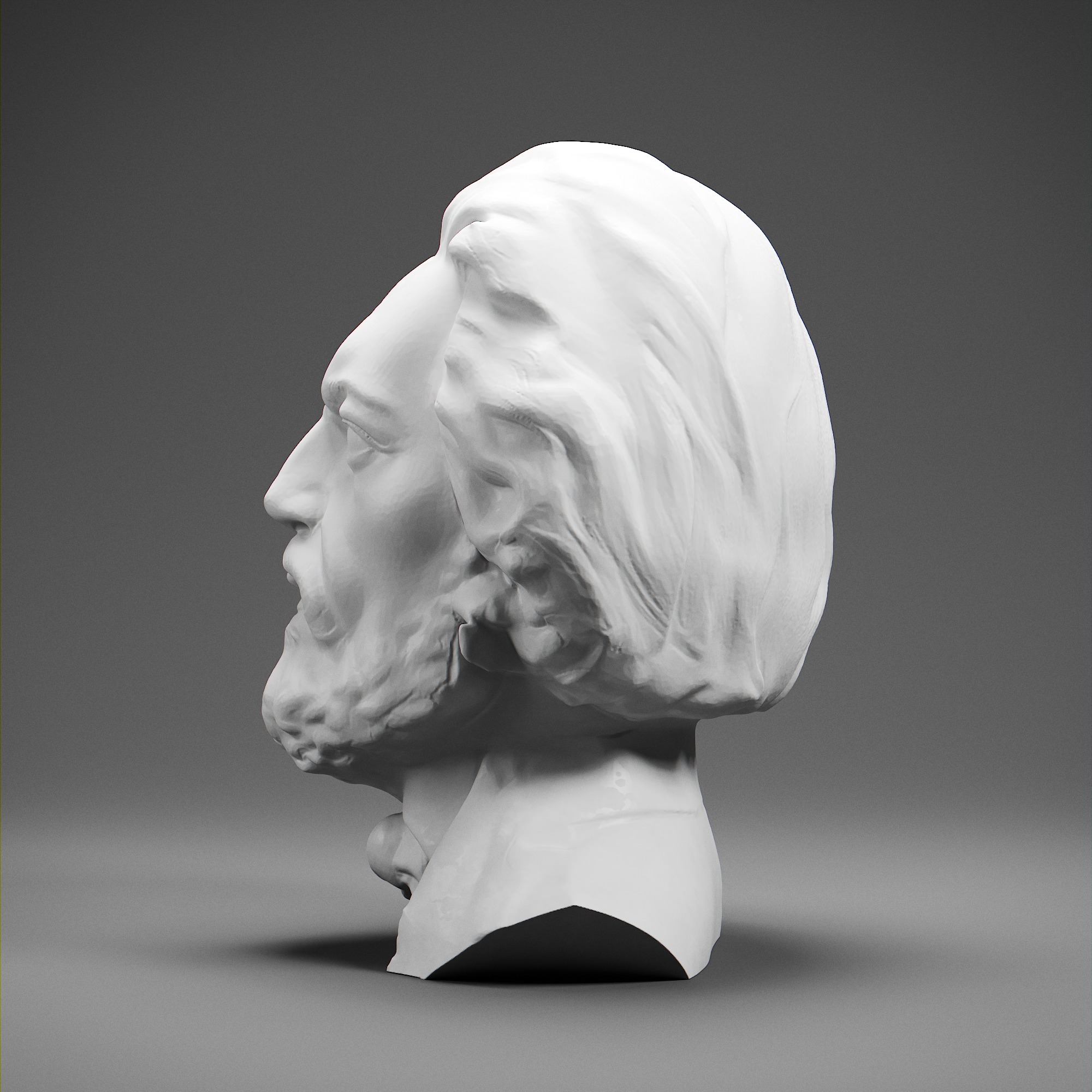 Frederick Douglass 3D print model_2