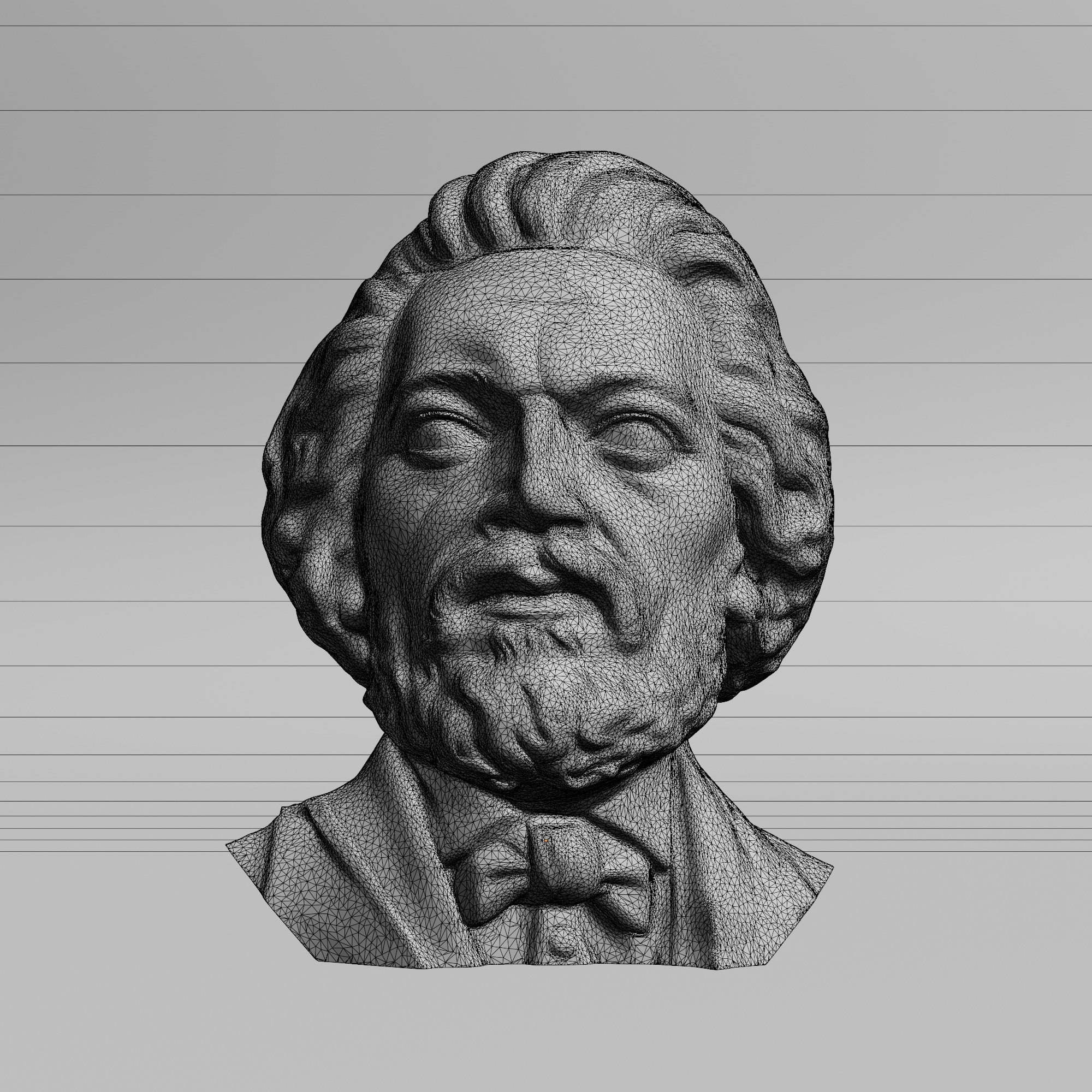 Frederick Douglass 3D print model_8