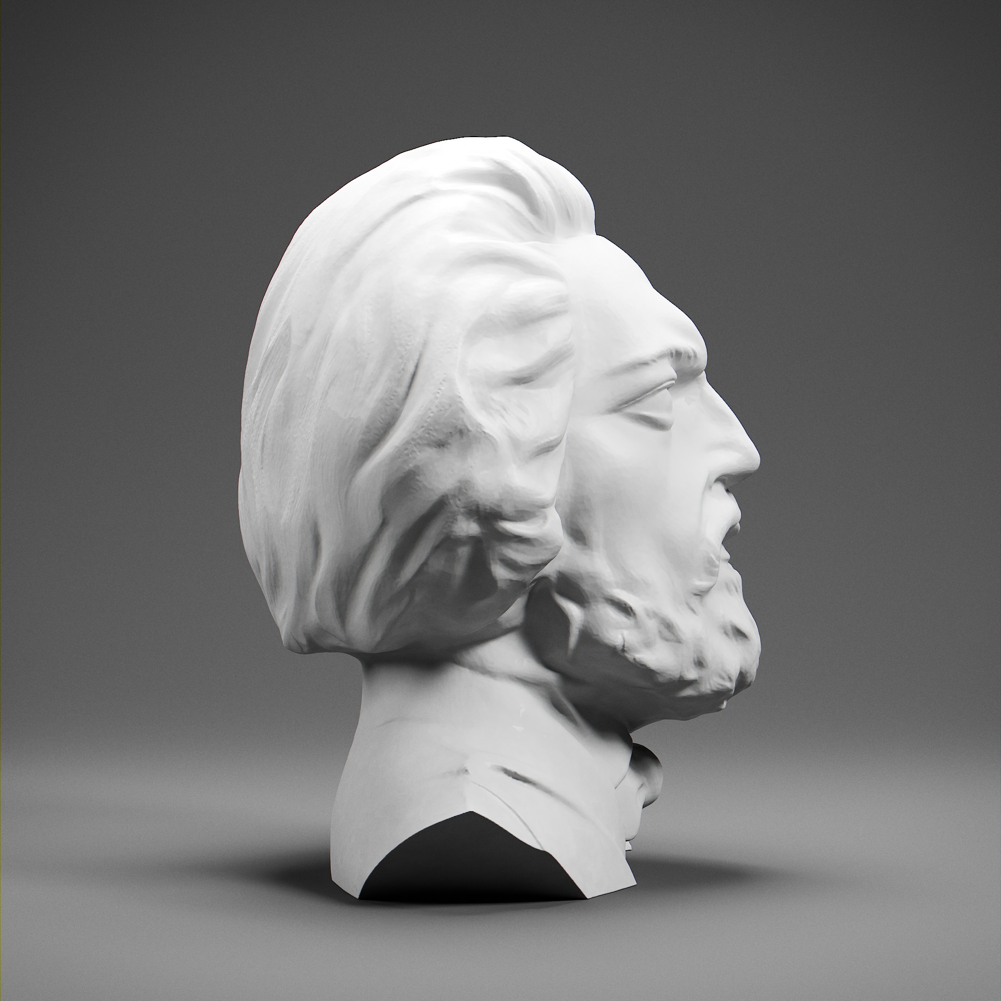 Frederick Douglass 3D print model_6