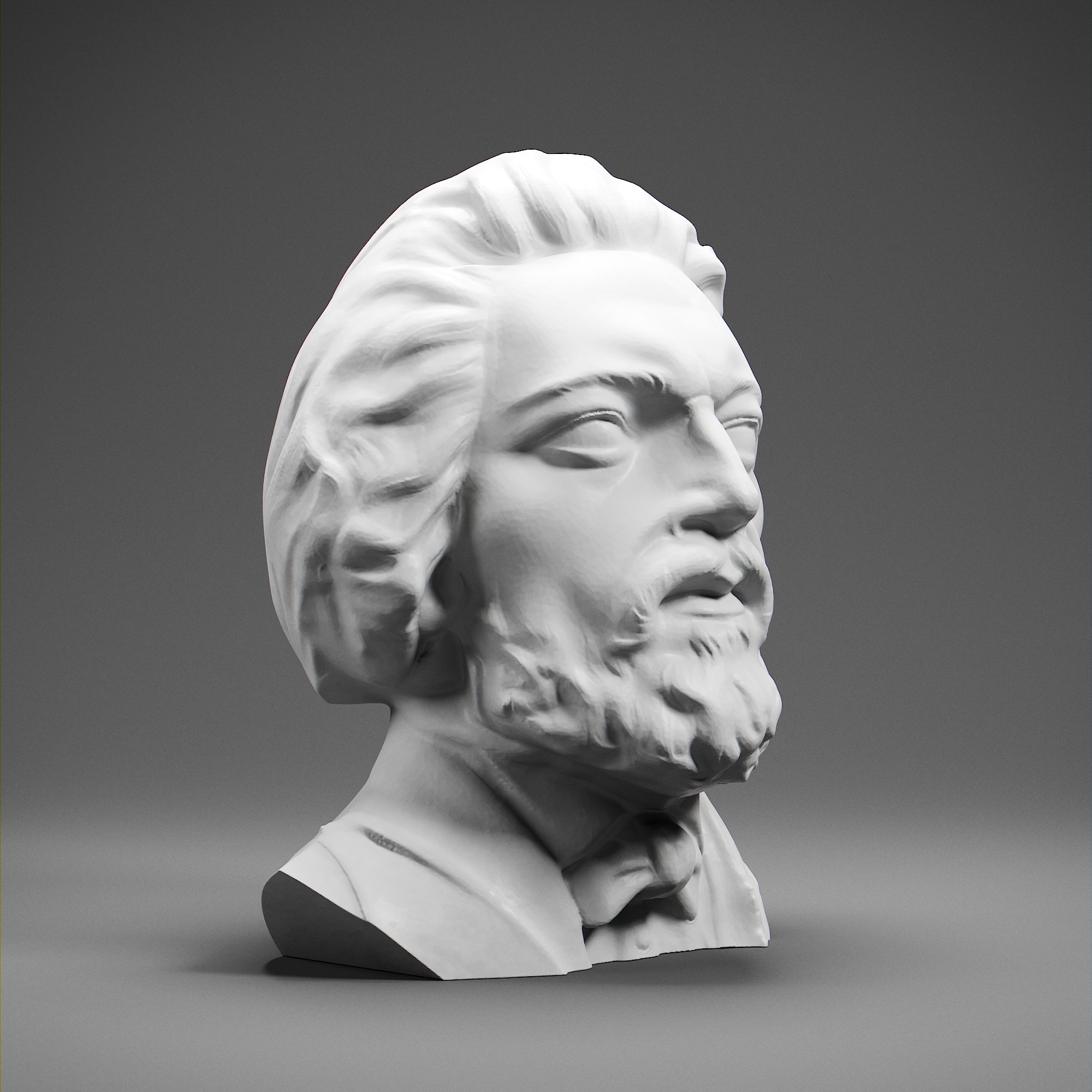 Frederick Douglass 3D print model_7