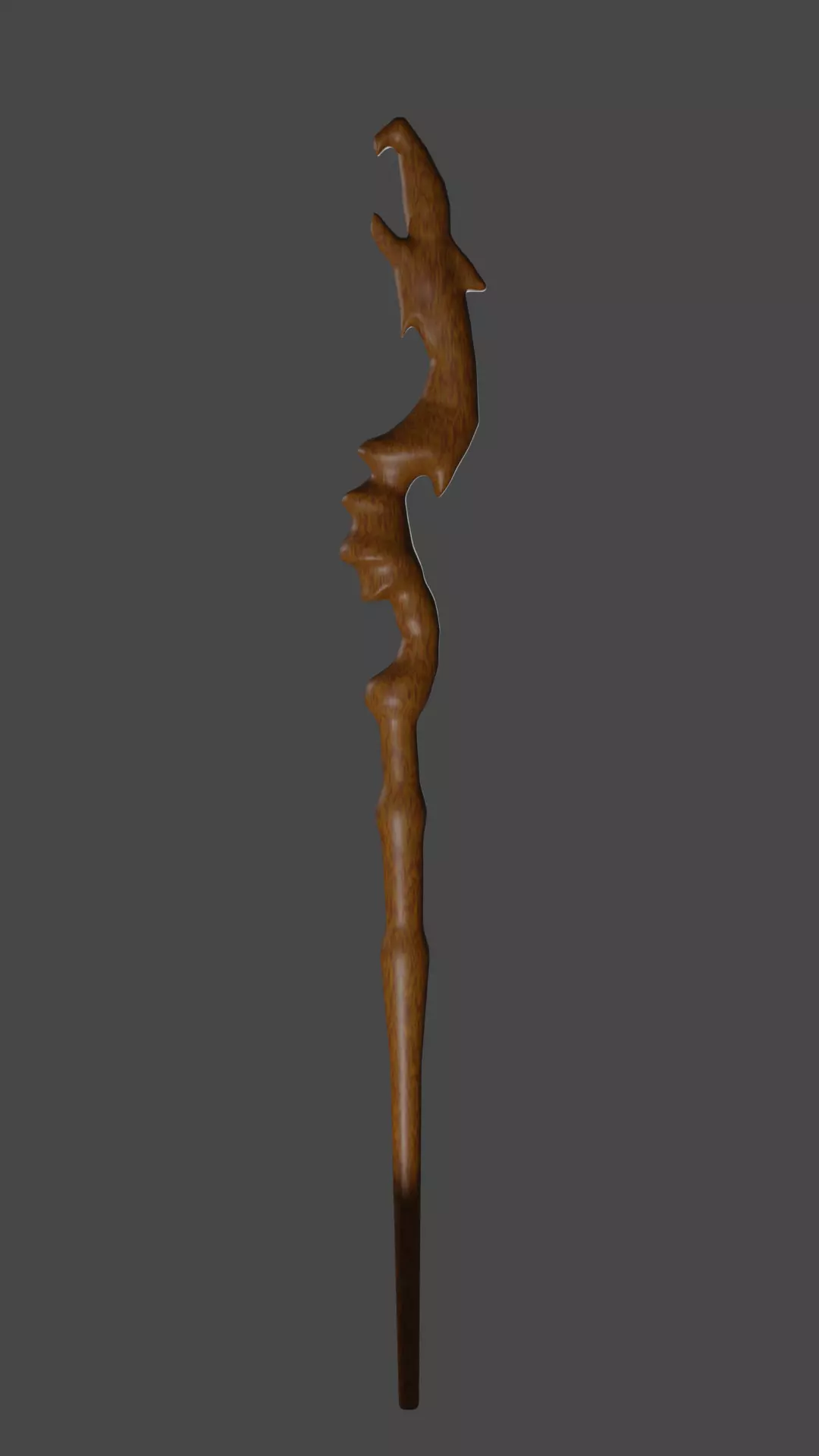 Swagger wood stick from Skyrim Free 3D model_0