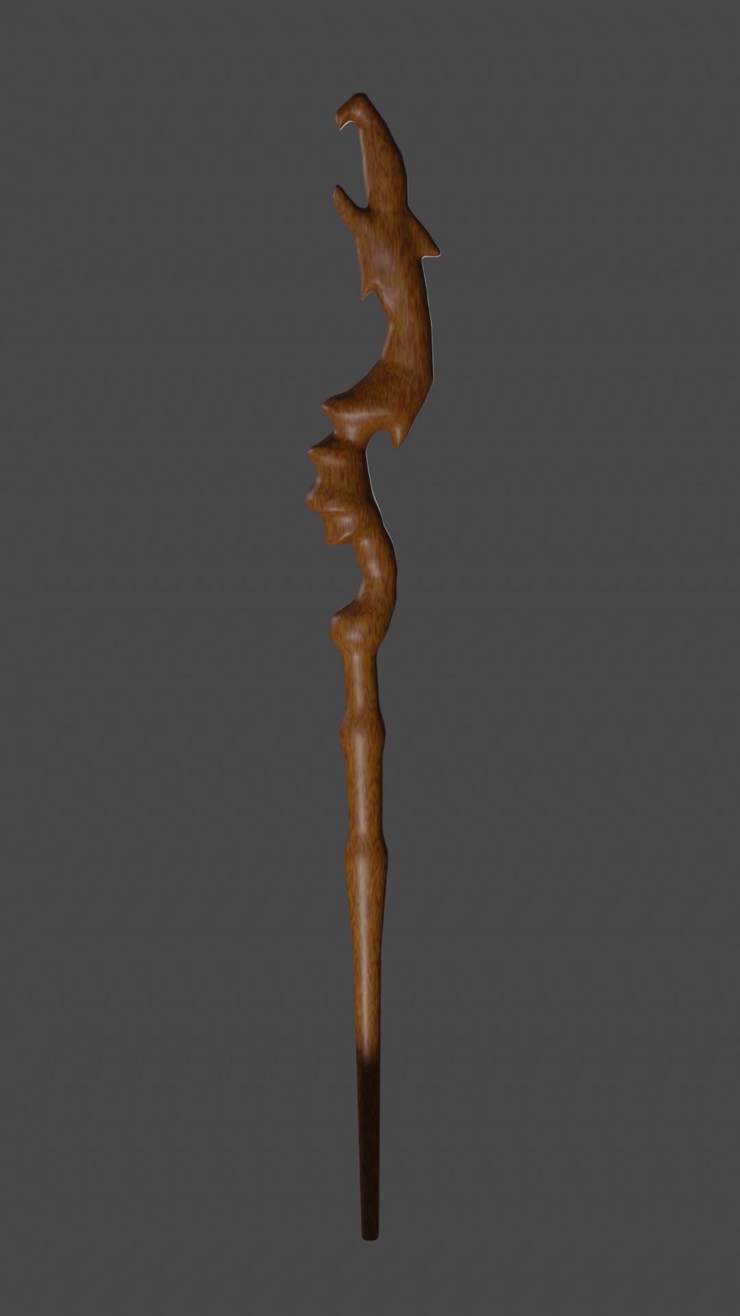 Swagger wood stick from Skyrim Free 3D model_3