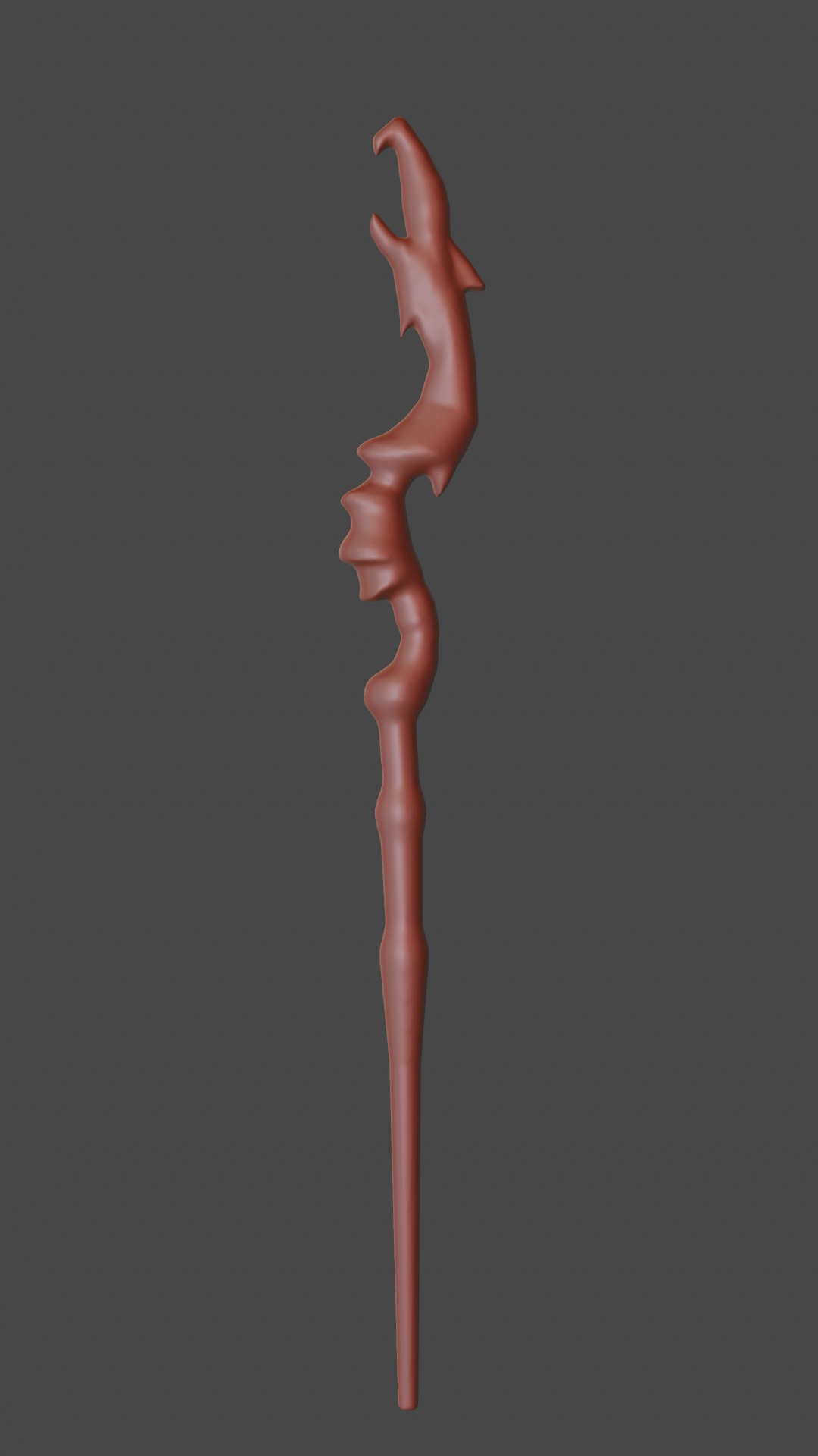 Swagger wood stick from Skyrim Free 3D model_8