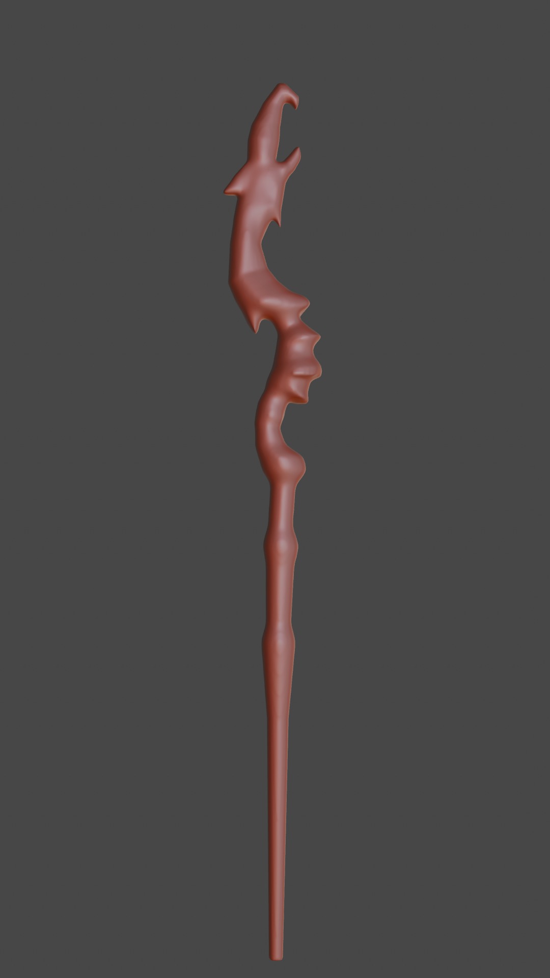 Swagger wood stick from Skyrim Free 3D model_6