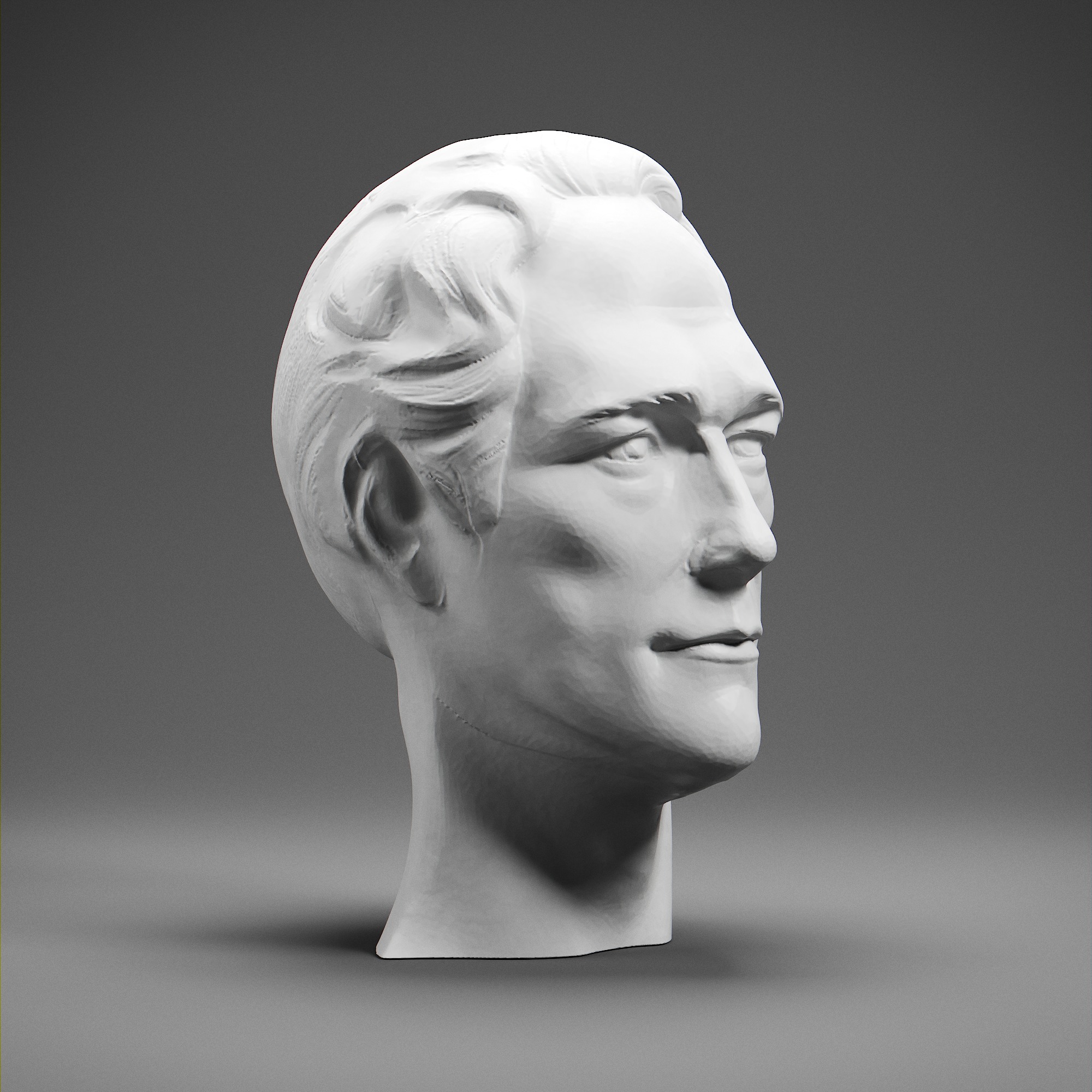 Alexander Hamilton 3D print model_7