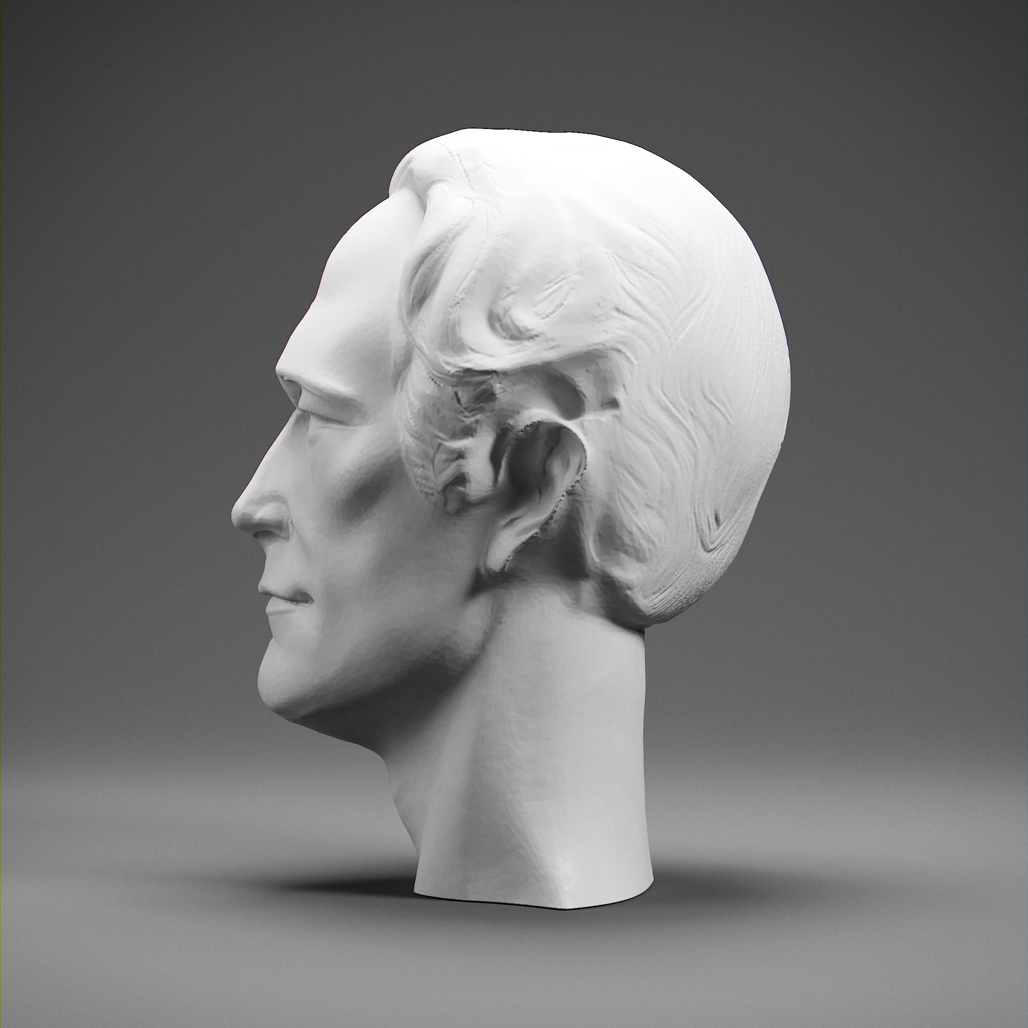 Alexander Hamilton 3D print model_2
