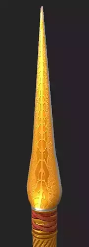 Golden Spear Unity Game Asset