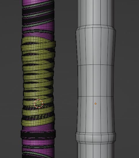 Golden Spear Unity Game Asset Low-poly 3D model_11