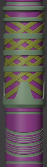 Golden Spear Unity Game Asset Low-poly 3D model_20