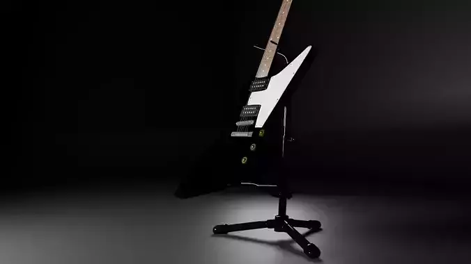 3D Realistic Guitar