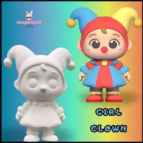 Girl Clown