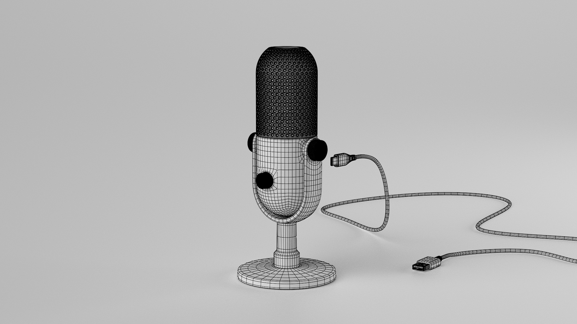 RAZER SEIREN V3 CHROMA 3D model_12