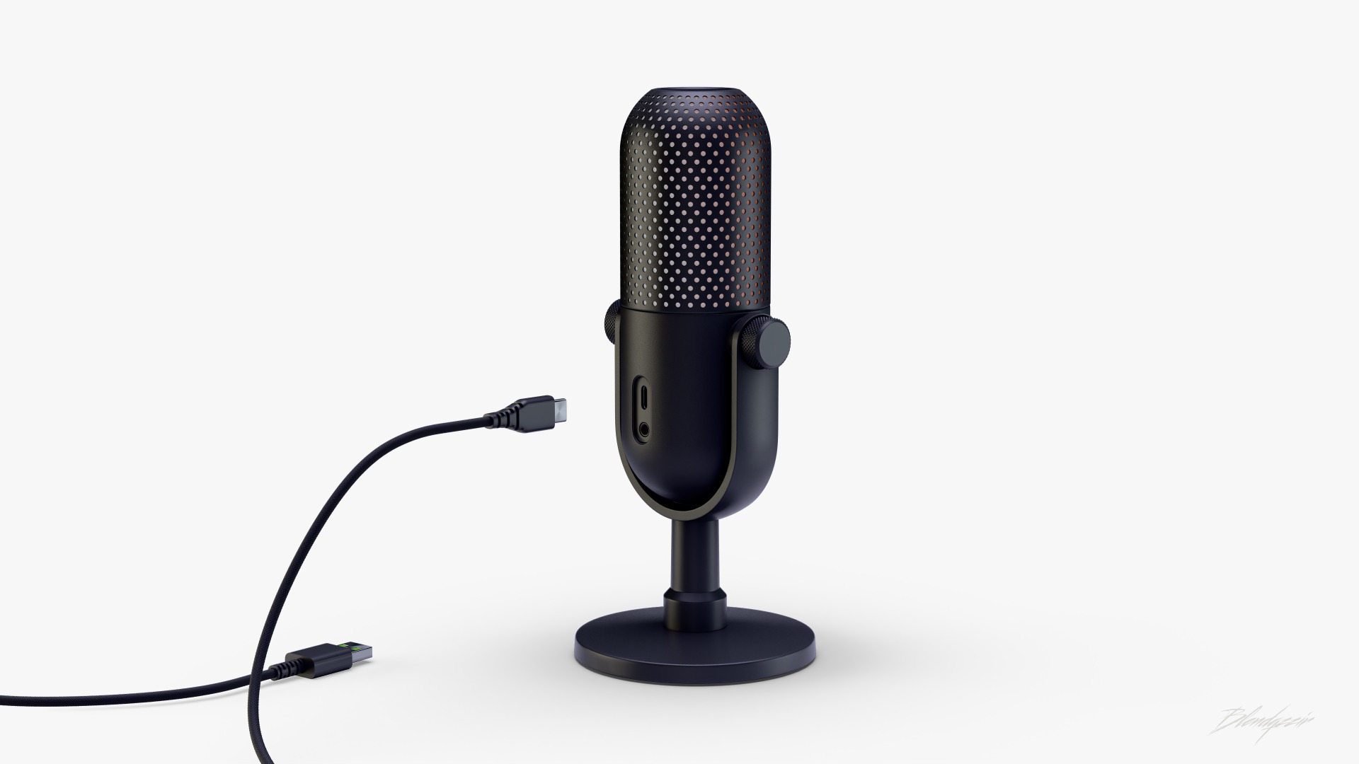 RAZER SEIREN V3 CHROMA 3D model_9