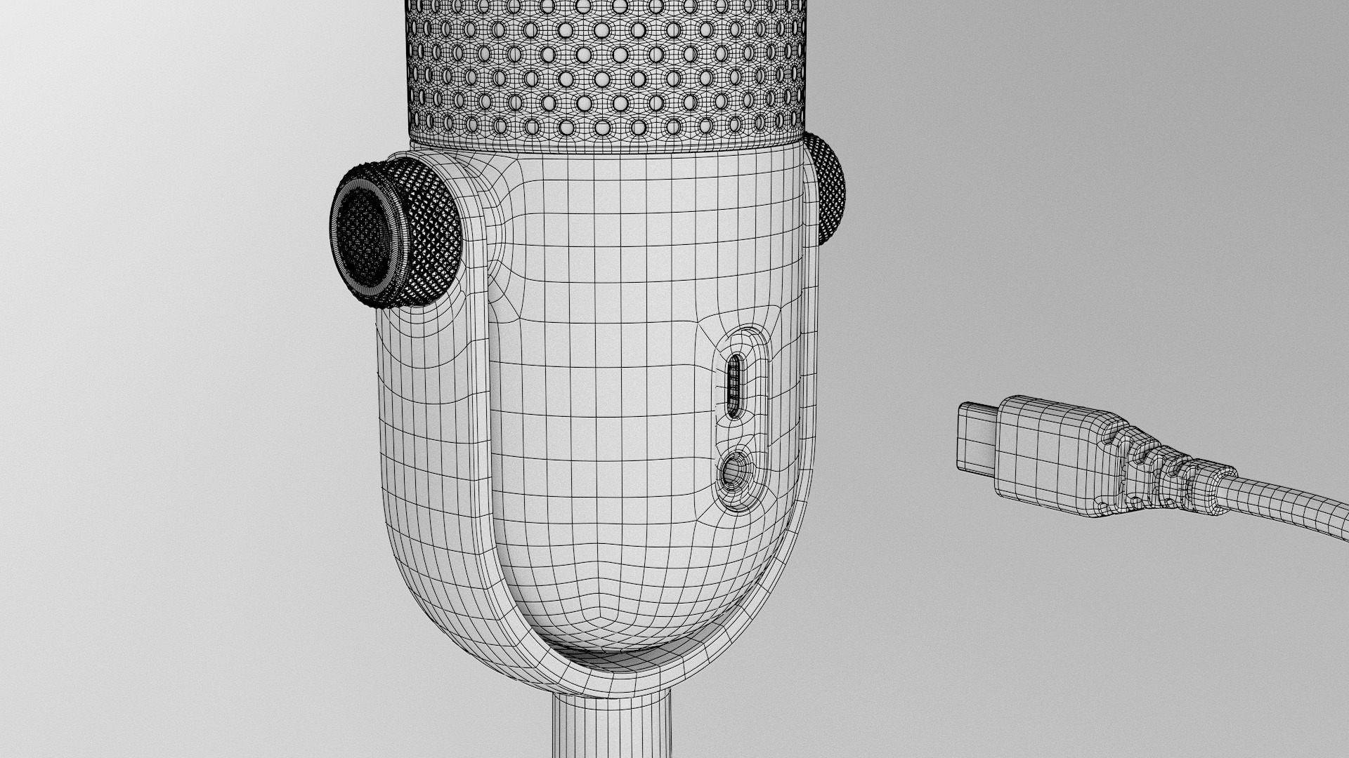 RAZER SEIREN V3 CHROMA 3D model_19