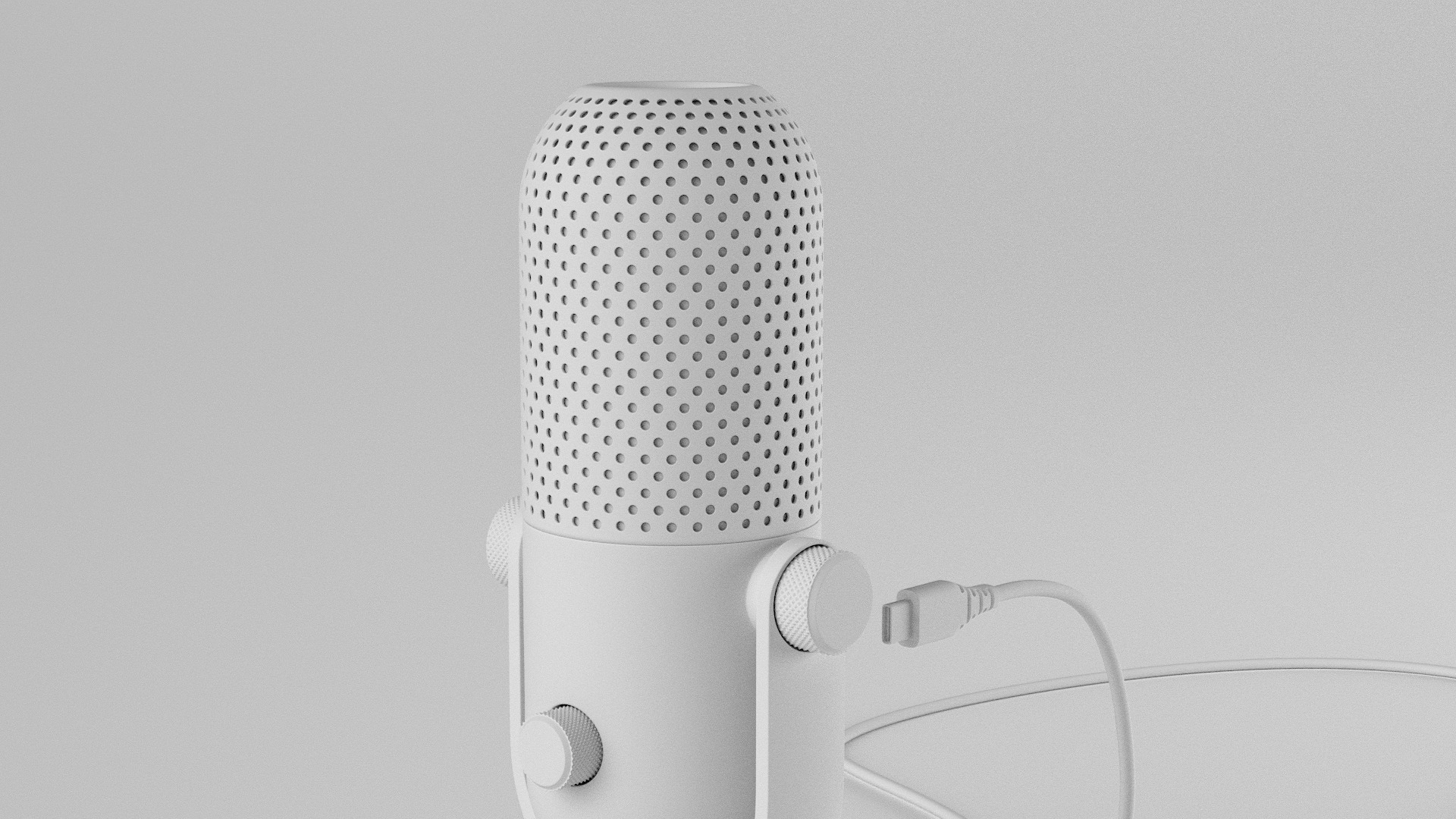 RAZER SEIREN V3 CHROMA 3D model_28